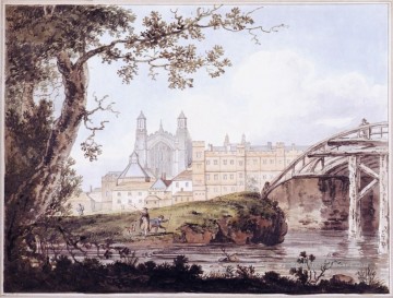  Girtin Peintre - Eton aquarelle peintre paysages Thomas Girtin